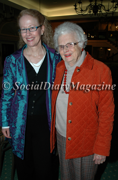 Professor Katherine Schwab with Natasha Josefowitz